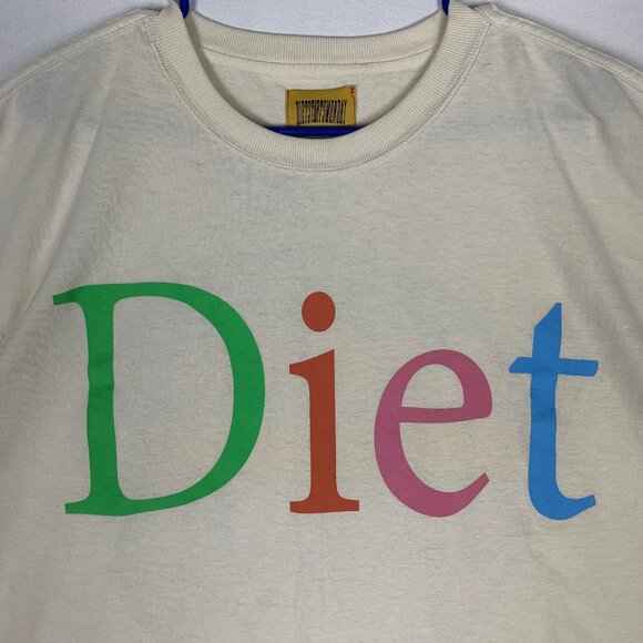 Diet Starts Monday Apple Tee Inside Out Stitching 2XL Short-Sleeve Shirt - Picture 5 of 14